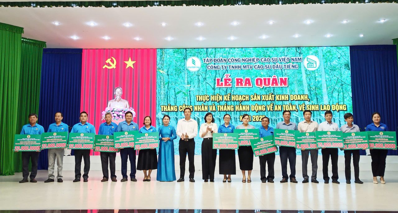 Cao su Dầu Tiếng ra quân khai thác