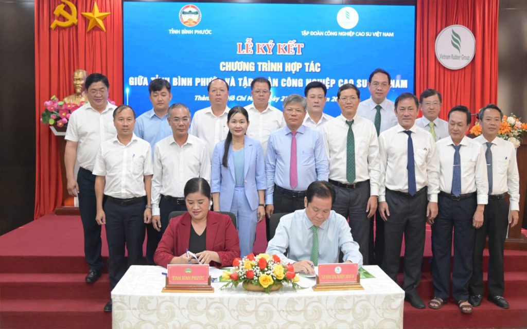 VRG ký kết hợp tác với tỉnh Bình Phước