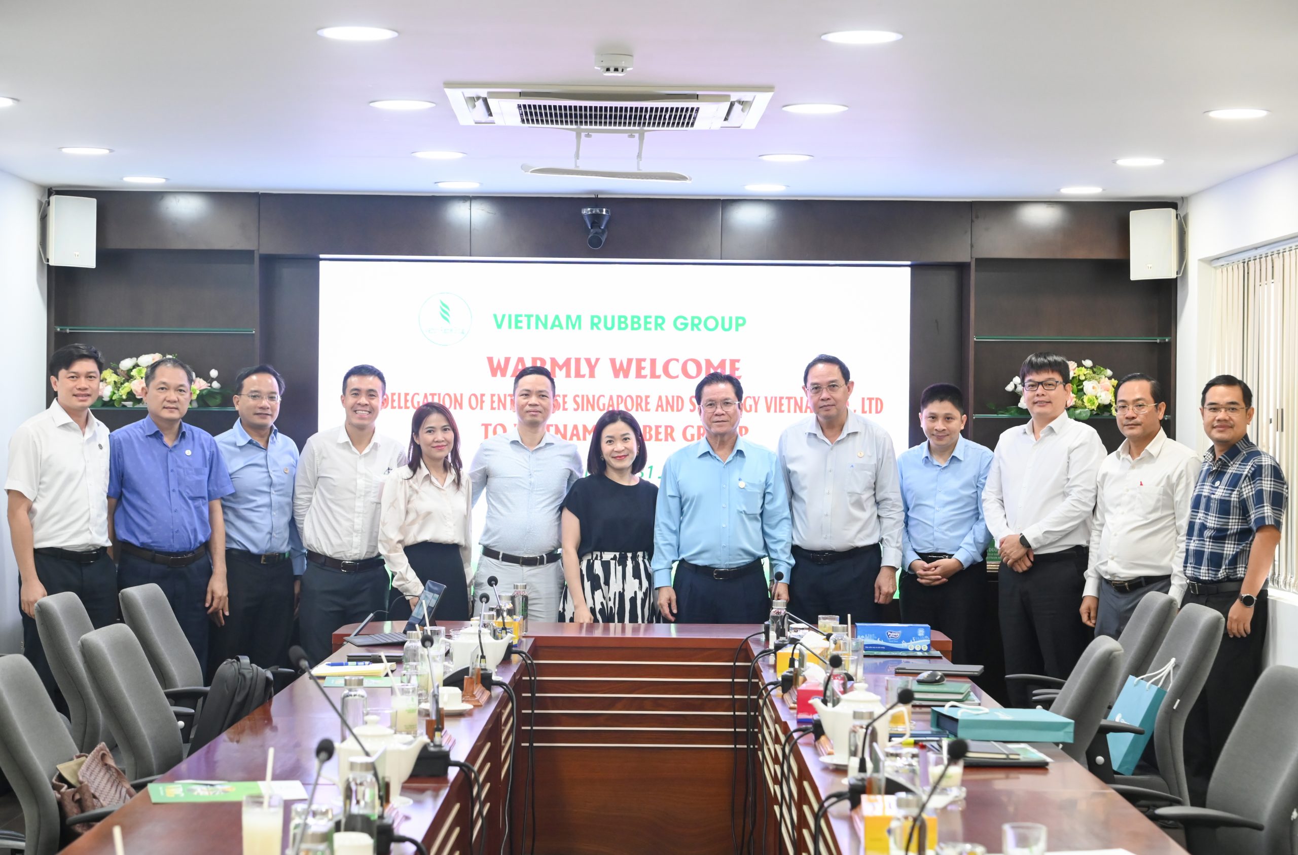 VRG làm việc với Công ty SP Energy Việt Nam