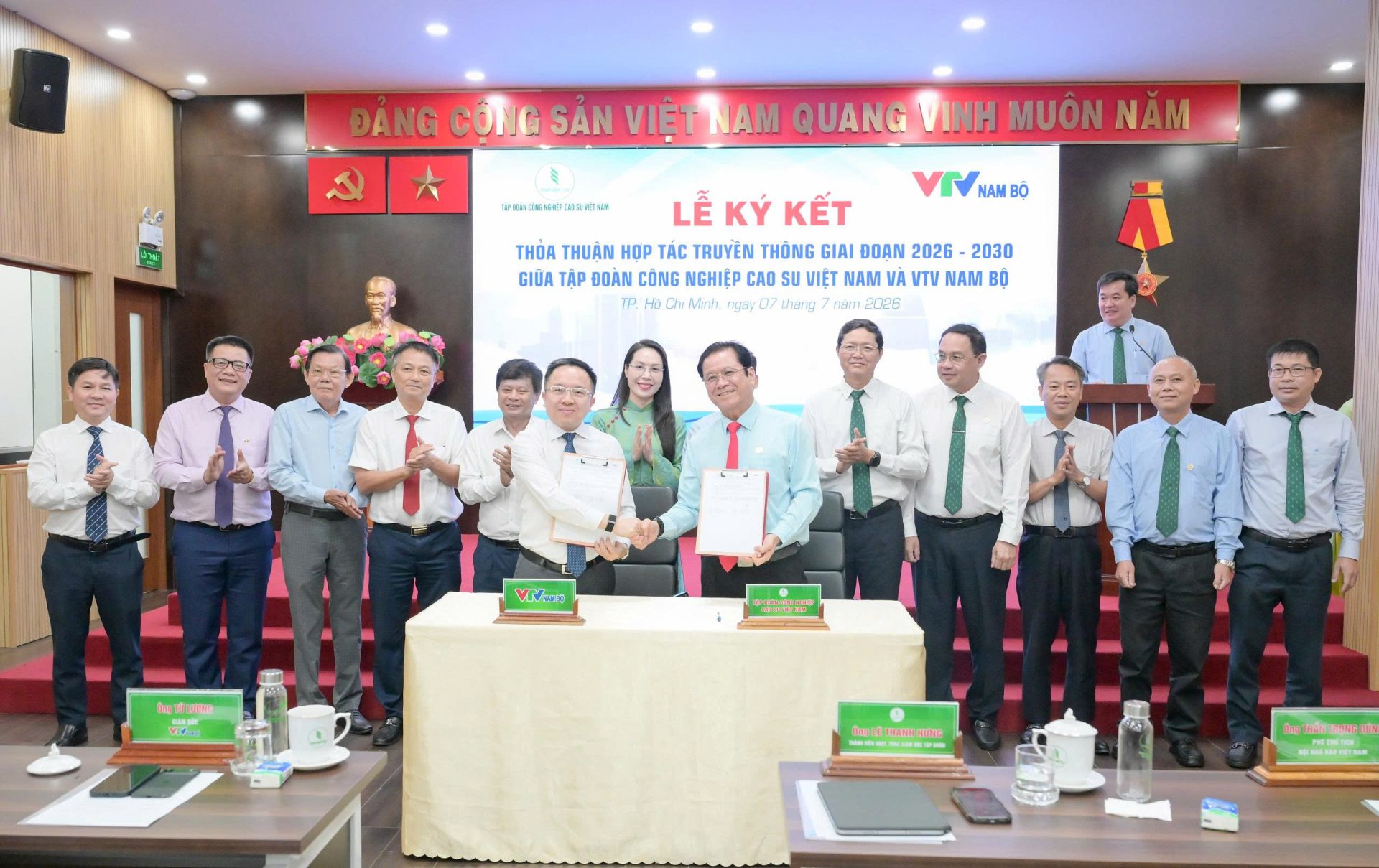 VRG và VTV Nam Bộ ký kết hợp tác truyền thông giai đoạn 2026 – 2030
